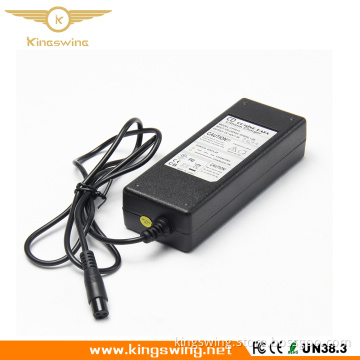 Factory UL CE Approved 42V 1.5A 3 Prong Inline Universal Lithium Battery Power Charger Adapter for Electric Self Balance Scooter